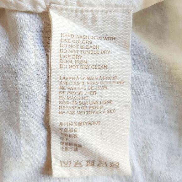 ANTHROPOLOGIE Let Me Be ruffle tiered patchwork boho tank top summery blouse 6 - Picture 5 of 7